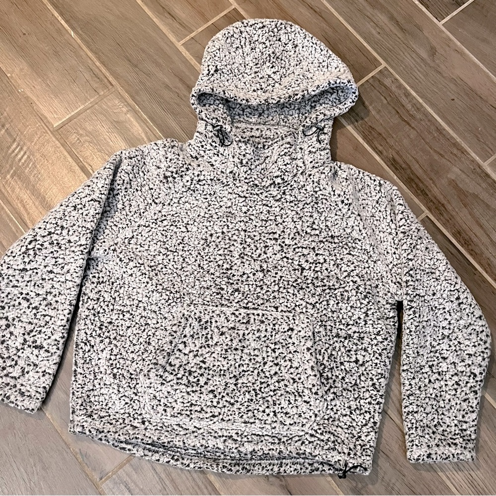 Victoria Secret Pink Sherpa Funnel Hoodie Medium